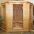 Newport -3 Person Infrared Sauna, Canadian Red Cedar, CD
