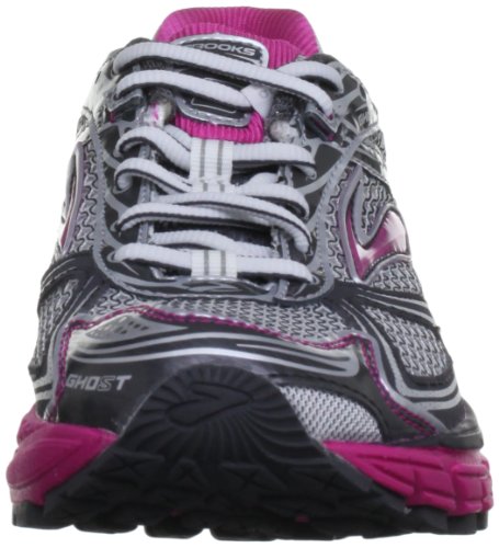 Brooks Women's Ghost 5 W Pink/White/Grey Trainer 1201131B760 8.5 UK, 10.5 US