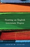 Starting an English literature degree