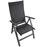 Aluminium Hochlehner 7-Pos. 4x4 Textilen Anthrazit/Schwarz