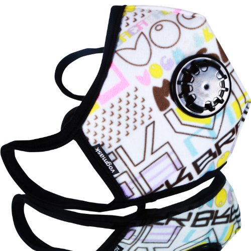 Vogmask Homage CV N95 Carbon Filter Exhale Valve Filtering Mask / LARGE (Adult Size 13+ Years)