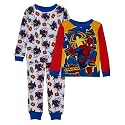 Toddler Boys' Spiderman 3pc Long-sleeve PJ Set Red/Blue