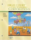 High Court Case Summaries on Corporations (Keyed to Bauman, 6th)