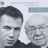 Glazunov and Shostakovich Violin Concertos