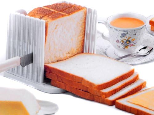 Kitchen Savior Premium Bread Slicer Stand - Perfectly Holds Bread Loafs for Easy Slicing