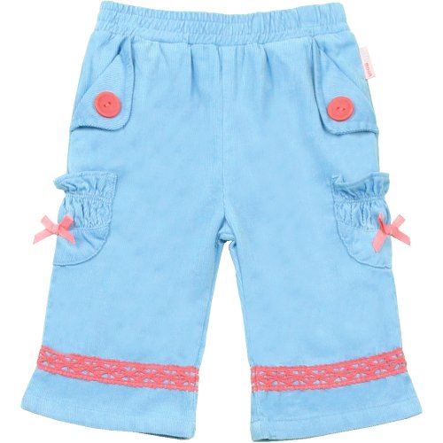 Rabbit Moon Lotus French Blue Corduroy Pant