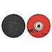 3" Coated Quick Change Disc, TS/TSM Turn-On/Off Type 2, 120, Medium, Ceramic Alumina, 1 EA