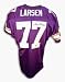Gary Larsen Minnesota Vikings Autographed Throwback NFL Football Jersey (Purple)