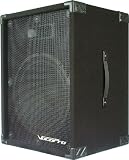 VocoPro PV-1800 400W Active Speaker with Built in Digital Echo Mixer Active 15 Vocal Speaker