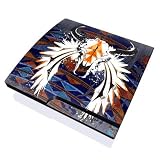 Playstation Slim Skin (PS3 slim) Plus Two Matching Controller Skins - Comanche