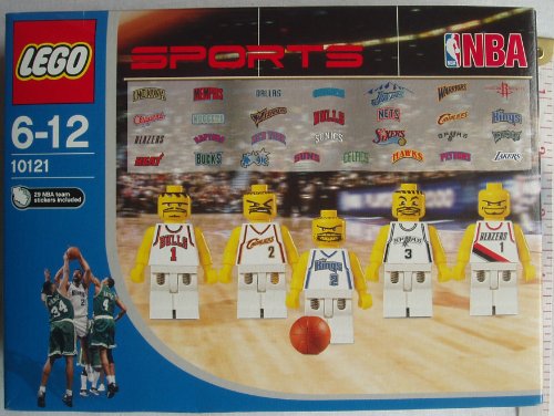 LEGO Sports NBA Basketball Figuren & Sticker