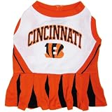 Pets First CIN-4007-MED NFL Chicago Bears Dog Cheerleader Dress, Medium