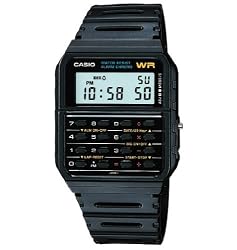 Casio 8-digit CA53W-1 calculator watch