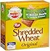 Post Shredded Wheat Original Cereal (12-Biscuits), 10-Ounce Boxes (Pack of 4)