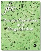 Journal of Biological Chemistry :: Protein Synthesis & Degrad.::