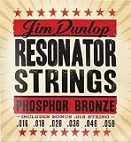 Musical Instruments : Dunlop Resonator Guitar Phosphor Bronze String Set