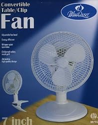 WindChaser Convertible Table/Clip Fan