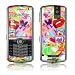 Kaleidoscope Design Protective Skin Decal Faceplate for Blackberry Pearl 8100/ Pearl 8110 Cell Phones