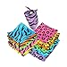 Fun Express Neon Animal Print Bandannas