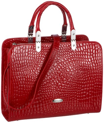 SAMSONITE Handtasche 38 x 31 x 14 cm 110.653RE, Damen Umhängetasche, rot, (rot RE)
