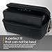Portable Bluetooth Speaker Case, rooCASE EVA Travel Bag for Portable Bluetooth Speaker Size 7.3 x 2.4 x 2.8 inches - Pockets fit Charging Cables, for Bose Sound Link and Medium Amazon Basics Spaeker
