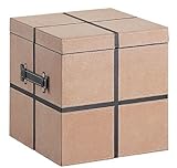 IMAGE OF Small Square Storage Box - Portaline Collection by Organize It All