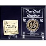 The Highland Mint New York Yankees 24KT Gold Coin in Archival Etched Acrylic