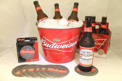 Budweiser (Full Wrap) Ice Bucket