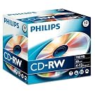 Philips 700MB/80-Min CD-RW Discs (10 Pack)