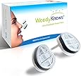 WoodyKnows Ultra Breathable Nose / Nasal Filters(New Model) for Hay Fever, Pollen Dust Allergies, Pet Hair and Dander Allergy, Allergic Asthma, Sinusitis, Rhinitis Relief Reliever, Block Allergens Airborne Particles, Portable Air Purifier Cleaner Mask Hepa Screen, Alternitives of Medicine Spray Strips, Breathe Easy Pure Right (2 Filter Frames and 6 Pairs of Replacement Filters) (III-S).