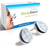 WoodyKnows Ultra Breathable Nose / Nasal Filters (New Model) for Hay Fever, Pollen & Dust Allergies, Pet Hair and Dander Allergy, Allergic Asthma, Sinusitis, Rhinitis Relief Reliever, Block Allergens Airborne Particles, Portable Air Purifier Cleaner Mask Hepa Screen, Alternitives of Medicine Spray Strips, Breathe Easy Pure Right Free, Grooming Gardening Tanning Tan Help Tools Kit (2 Filter Frames and 6 Pairs of Replacement Filters) (IV-S)
