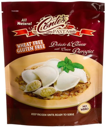 Conte's Gluten Free Potato/cheese/onion Pierogi, 12-Ounce Bags (Pack of 3)