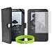 CrazyOnDigital Kindle 3G 3rd Generation Leather Case with Screen Protector. Bonus wristband included
