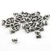 Pack of 50pcs M5*8MM Button Head Hex Socket Cap Screws 304 stainless steel bolts