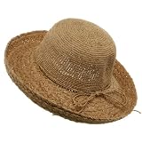Ladies Deluxe Raffia Hat -Natural