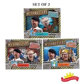 MythBusters SET OF 3 SCIENCE KITS by Elmers-Scientific Explorer by 
