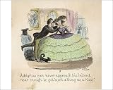 Photographic Prints of Crinoline Prevents Kiss from Mary Evans
