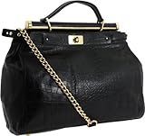 IMAGE OF BCBG Croco Large Carryall Satchel