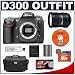 Electronics Nikon D300 Digital SLR Camera with Nikon 18-200mm VR DX Lens + 16GB Card + EN-EL3e Battery + Case + Cameta Bonus Accessory Kit REVIEWS
