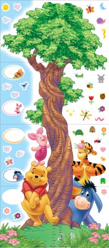 Childrens Toyshop  Toys : Winnie the Pooh Wall Growth Chart
