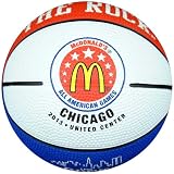 Anaconda Sports&reg; The Rock&reg; MG-4455-MC13 2013 McDonald's All American High School Game Logo 5 Inch Mini Rubber Basketball