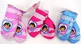 Dora The Explorer Toddler Girls Winter Ski Mittens 2-4 Year
