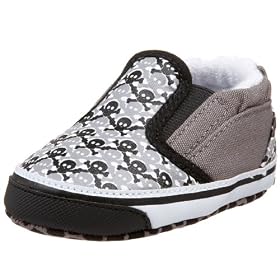Me In Mind Infant/Toddler 808 Slip On With Checks And Skulls