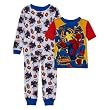 Toddler Boys' Spiderman 3pc Short/Long-sleeve PJ Set Red/Blue