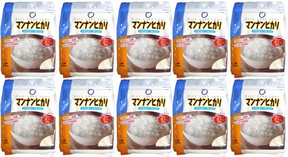 大塚食品のマンナンヒカリ（チャック付き）1500g (1.5kg)ｘ6袋　1ケース