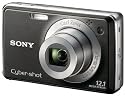 Sony DSC-W230 Digitalkamera (12 Megapixel, 4-fach opt. Zoom, 3" Display) schwarz