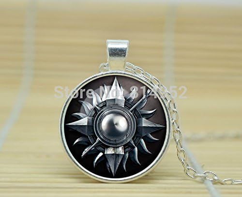 VintaStore Art Glass Necklace Game Of Thrones Pendant Game Of Thrones Necklace Game Of Thrones Jewelry A2485