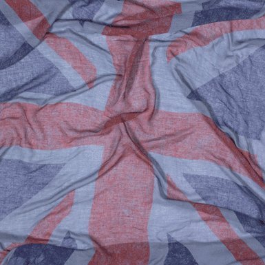 Union Jack Scarf (Blue)