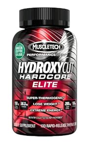 Hydroxycut Hardcore Elite-Svetol Green Coffee Bean Extract Formula, 100ct (2 Pack)