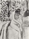 Edgar Germain Hilaire Degas (Woman in stockings attract) Art Poster
Print - 13